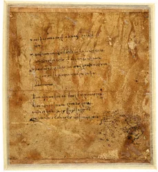 Figuren am Feuer, ca. 1483-1485